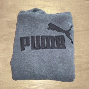 *SOLD* Charcoal Puma Hoodie Size Medium